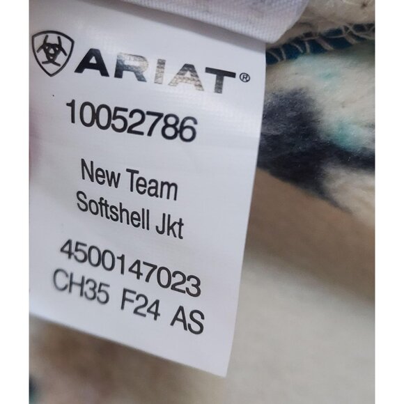 Ariat Jacket Youth XL Retro Ranch Softshell Waterproof Fleece Western Outerwear - Picture 13 of 16